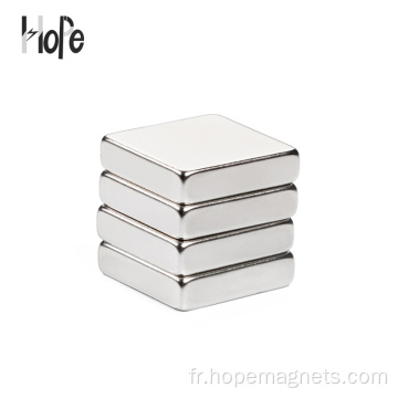 Block Neodymium Permanent Magnet N35 / N38 / N40 / N42 / N48 / N50 / N52